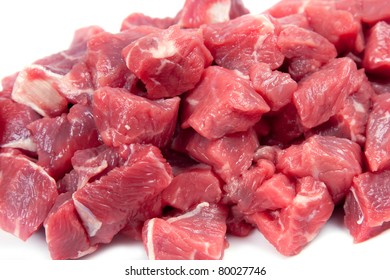 Chunks Of Lamb Meat