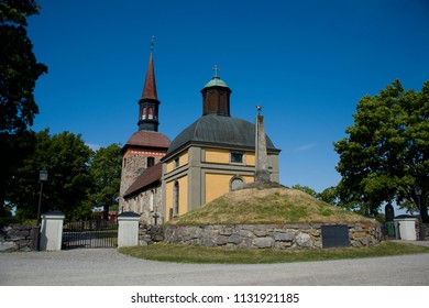 Lovö Church From 1100s In Ekerö, Stockholm