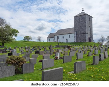 The Church Of Avaldsnes In Norway