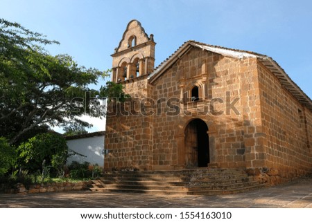 A church at Barichara, Santander