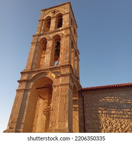 Church Bell Tower In Kissamos, Greece