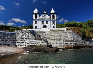 Church in Calheta de Nesquim (Pico Island, Azores Islands)