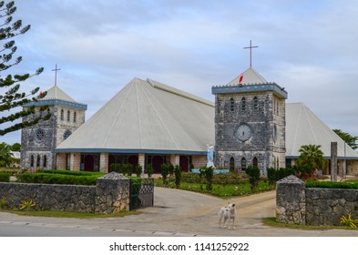 Church In Capital City Nukualofa, Tongatapu Island, Kingdom Of Tonga