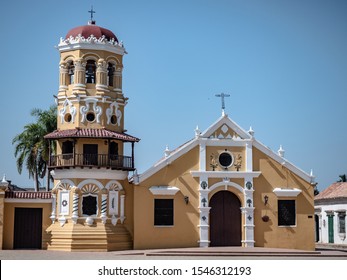 Church In The Colombian Town Of Mompos