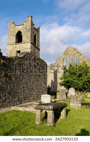Church and cong abbey, county mayo, connacht, republic of ireland, europe