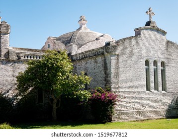 Church Covered With Shellfish Shells