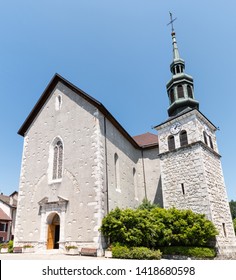 Church Of Cruseilles In Haute Savoie