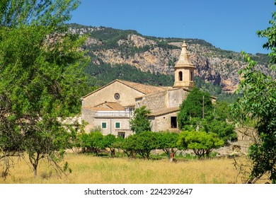 church Assumpció de Nostra Senyora, Puigpunyent, Mallorca, balearic islands, Spain - Shutterstock ID 2242392647