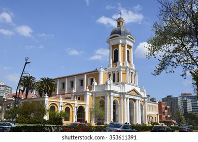 Church Of The Divine Providence In Santiago, Chile