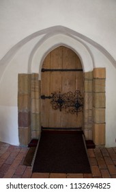 Munsö Church Door From 1100s In Ekerö, Stockholm