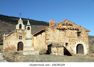 Church In El Maestrazgo Teruel Aragon Spain