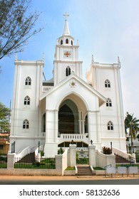 Church In Ernakulam,Cochin ,Kerala,  Southern India