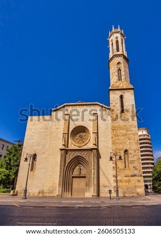 Church of the Esglesia de Sant Agustí in Valencia, Spain