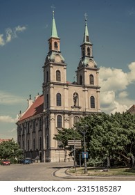 Church of the Exaltation of the Holy Cross in Brzeg Poland Lower Silesia - Shutterstock ID 2315185287