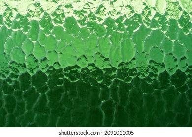 Church Green Glass Texture Background