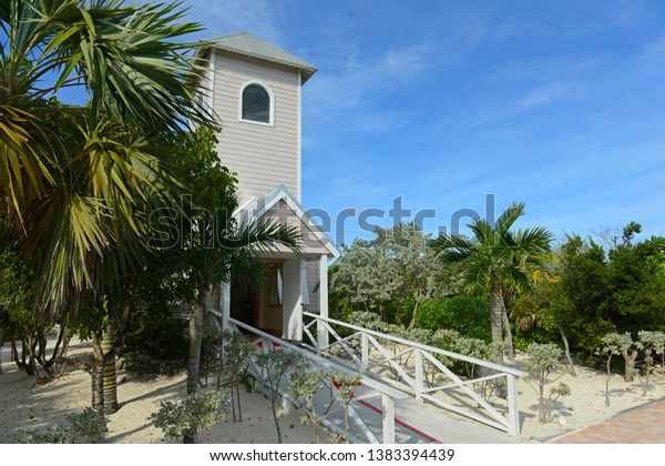 Church Half Moon Cay Little San Stock Photo Edit Now