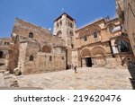 Church Of The Holy Sepulchre.Jerusalem .Israel 