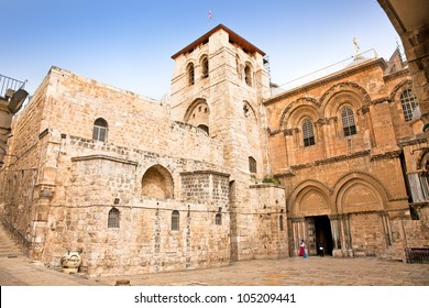 Church Of The Holy Sepulchre.Jerusalem.Israel - Shutterstock ID 105209441
