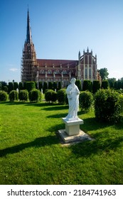 Church Of The Holy Trinity Is A Catholic Church In The Agro-town Gervyaty, Belarus.