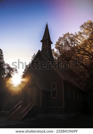 Church in Kismet, Yosemite Valley, United States