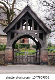 Church Lychgate Into Grounds