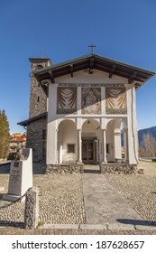 Church Madonna Del Ghisallo On Magreglio Stock Photo (Edit Now) 187628657