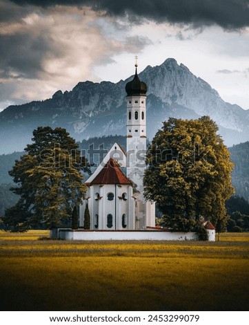 Similar – Foto Bild die kirche im dorf…