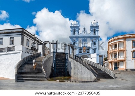 Church of Misery in Angra do Heroismo, Terceira Island in Azores 