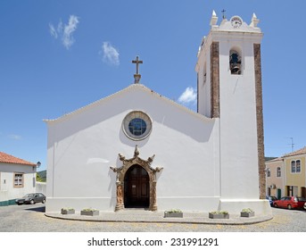 Church in Monchique, Town in the Serra de Monchique, Rural Algarve Portugal