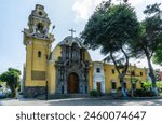 Church of the Most Holy Cross in the Barranco District of Lima, Peru