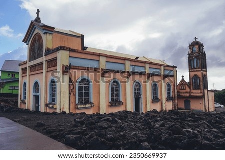 Church Notre-Dame-des-Laves on Réunion Island