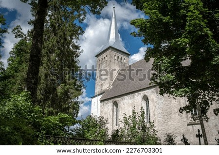 Märjamaa Church. Old lutheran church. Märjamaa Church is the only fully preserved medieval church in Rapla County