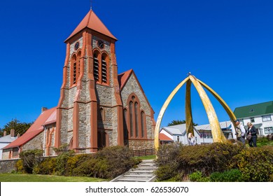 Church on Falkland Islands