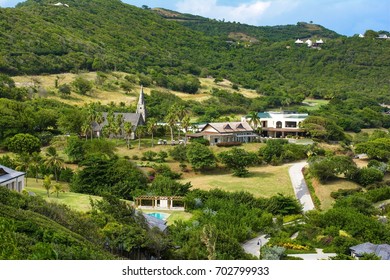 A Church On The Island Of Canouan.