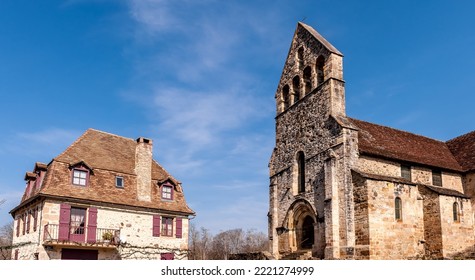 Church Of Our Lady Of Beaulieu Sur Dordogne, In Corrèze, New Aquitaine, France