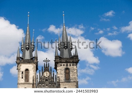 Church of Our Lady before Tyn, Old Town Square, Old Town, Prague, Czech Republic, Europe