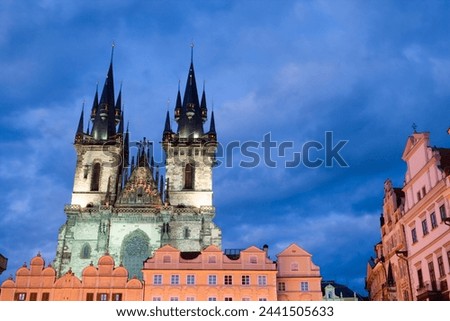Church of Our Lady before Tyn, Old Town, Prague, Czech Republic, Europe