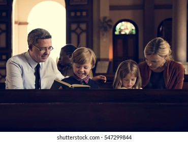 Church People Believe Faith Religious - Shutterstock ID 547299844