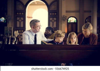 Church People Believe Faith Religious - Shutterstock ID 556674925