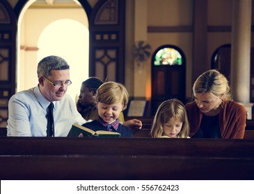 Church People Believe Faith Religious - Shutterstock ID 556762423