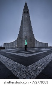 Hallgrímskirkja Church In Reykjavik, Iceland