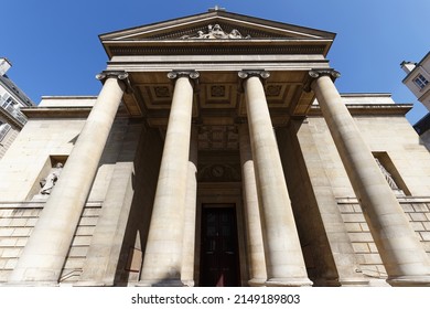 The Church Of Saint Denis Du Saint Sacrement Was The First Parish Church Built During The Restoration Of The Monarchy After The French Revolution. Paris.