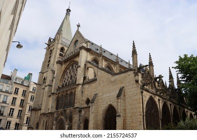 The Church Saint Severin In Paris, France