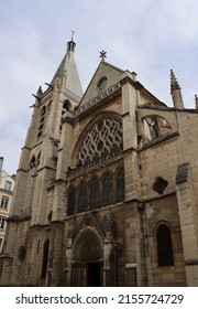 The Church Saint Severin In Paris, France