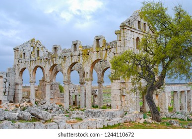 Church Of Saint Simeon Stylites Near Aleppo - Syria