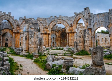 Church Of Saint Simeon Stylites Near Aleppo - Syria