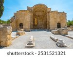 Church of Saint Titus at Archaeological Site of Gortyna at Crete, Greece.