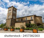 Church of Saint-Etienne in Vourles, France