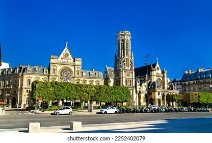 The Church of Saint-Germain-l'Auxerrois in Paris, France - Shutterstock ID 2252402079