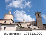 church of san clemente in the village of velletri on the roman castles